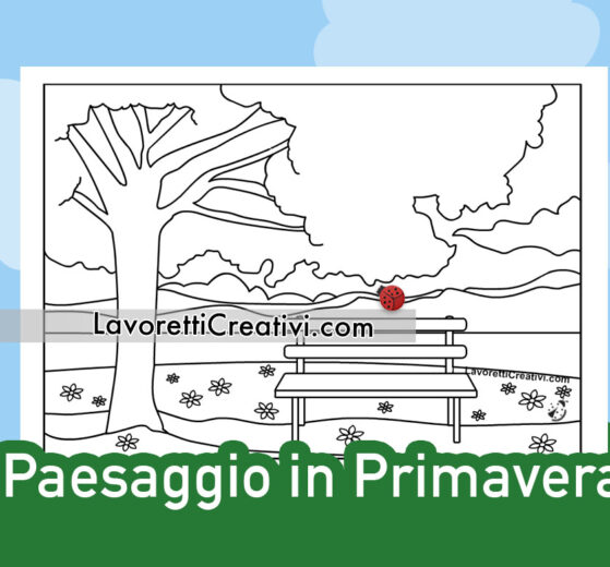 disegno parco primavera