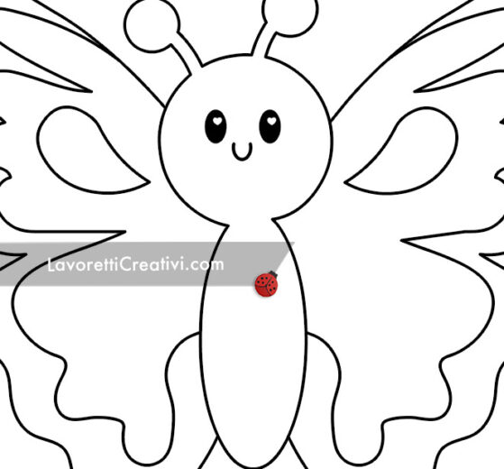 farfalla disegno