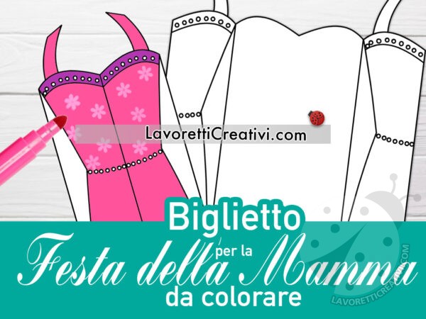 biglietto vestito