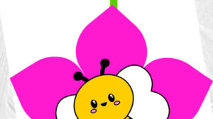 decorazione primavera ape