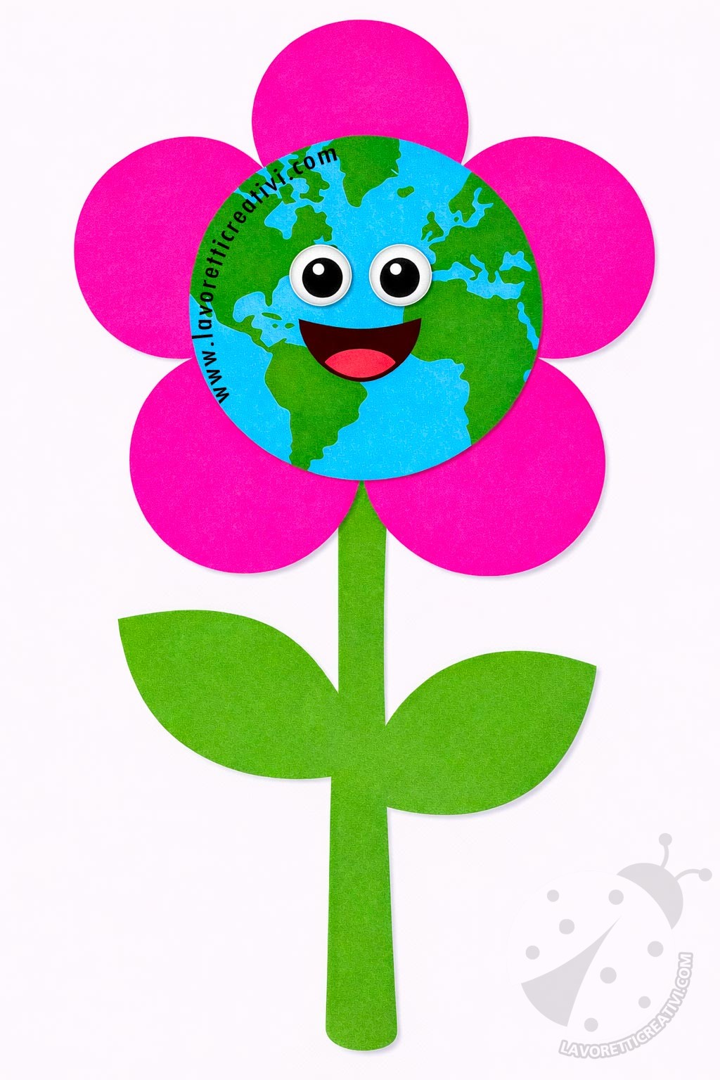il fiore per la giornata della terra