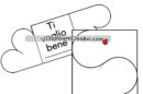 cuori incastro biglietto