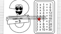 tabellina 3