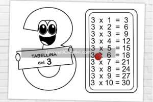 tabellina 3