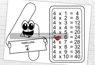 tabellina 4
