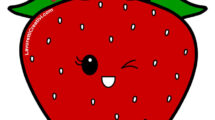 fragola disegno
