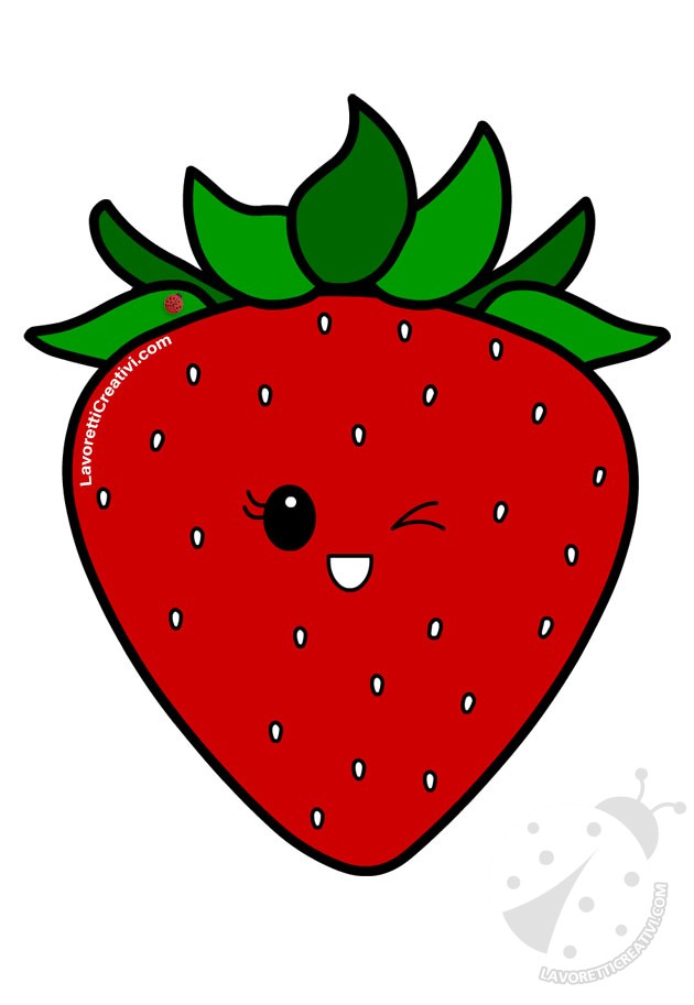 fragola disegno