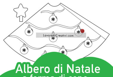 sagoma albero natale cono