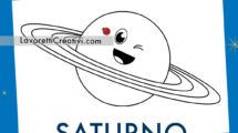 saturno disegno