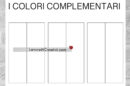 scheda colori complementari