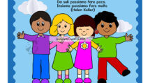 cartello bambini insieme2