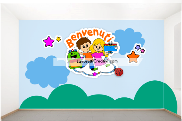 Bandierine "Benvenuti A Scuola" – Back To School - Foto 10