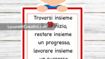 lavorare insieme