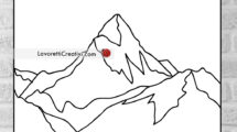 montagne innevate