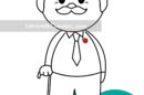 nonno disegno
