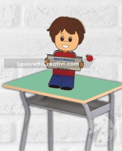 Segnaposto Bentornato