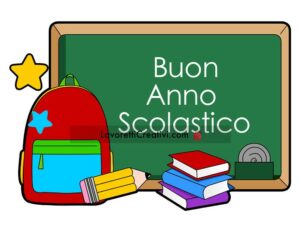 Auguri per il primo giorno di scuola