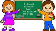 bentornati anno scolastico 25 26