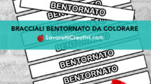 bracciali carta bentornato