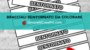 bracciali carta bentornato