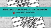 bracciali carta benvenuto
