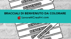 bracciali carta benvenuto