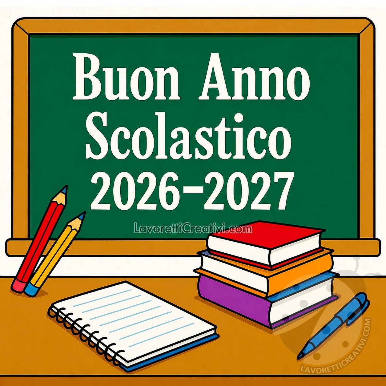 Auguri di inizio anno scolastico 2026-2027 7 buon anno scolastico immagini