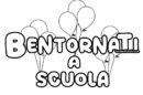 scritta bentornati a scuola