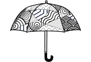 ombrello astratto