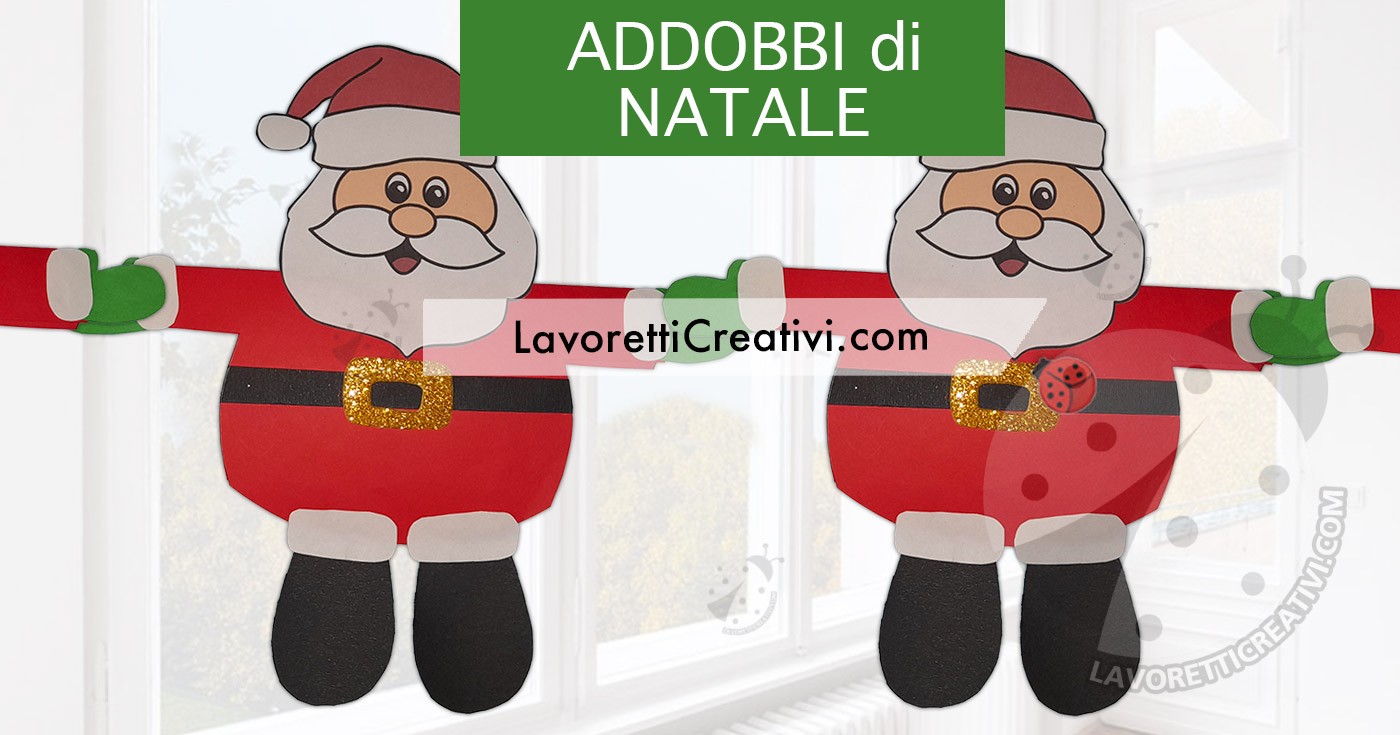 addobbi natalizi corridoio scuola