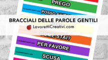 bracciali parole gentili