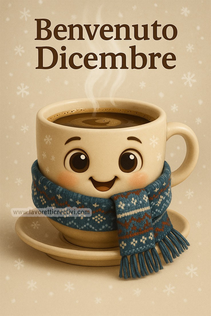 buongiorno benvenuto dicembre