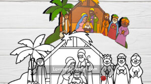 piccolo presepe carta