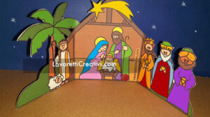 presepe di carta