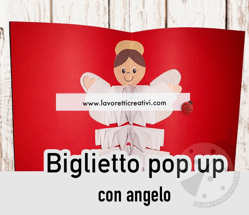 biglietto angelo pop up