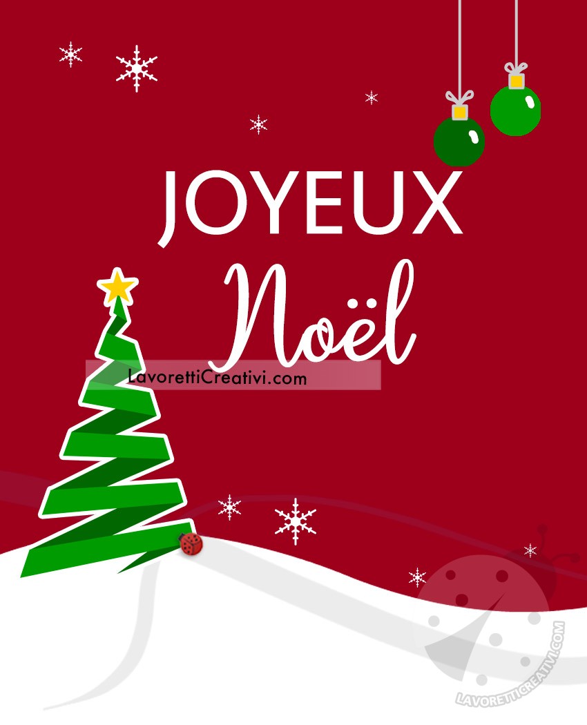 buon natale in francese