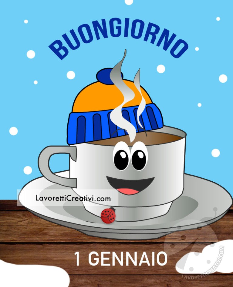 Buongiorno 1 gennaio Lavoretti Creativi