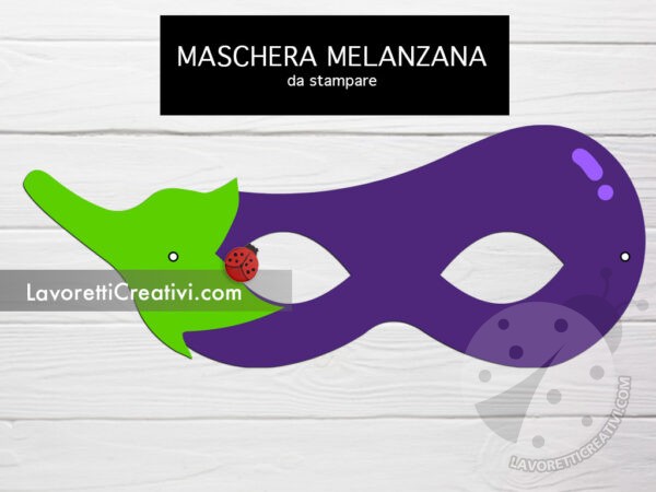 Maschera melanzana