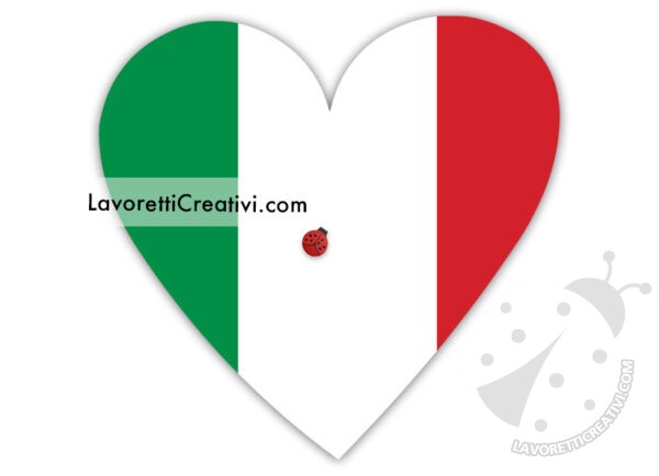 cuore tricolore