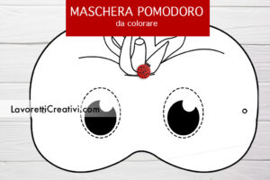 pomodoro maschera carta