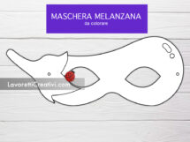 Maschera coniglio nera Halloween 🐰 🎉 (Nuovo (secondo la descrizione)) a