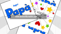 biglietto papa da stampare