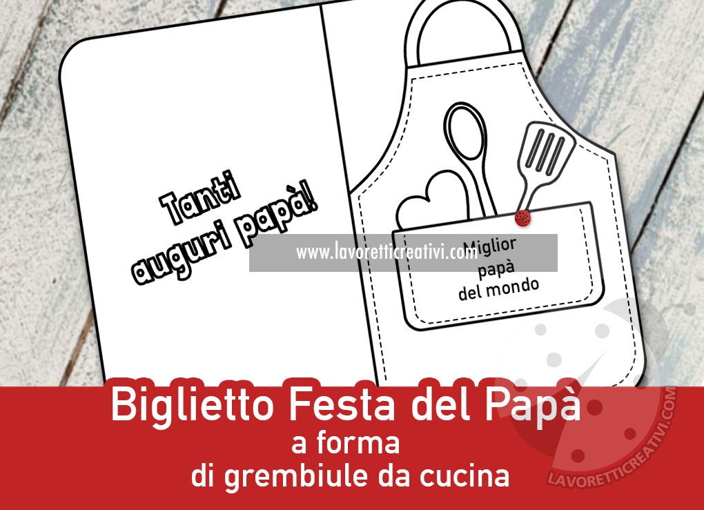 GREMBIULE PER PAPA' - Feste - Idee Regalo - Di Creazioni Eli | Su MissHobby - Foto 4