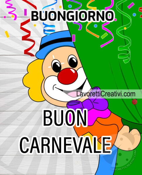 buongiorno carnevale