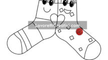calzini spaiati disegno