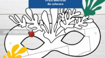 maschera matisse disegno