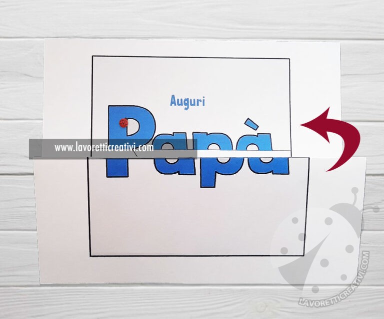 Festa Del Papa Biglietto Auguri Biglietto Festa del Papà da stampare - Lavoretti Creativi