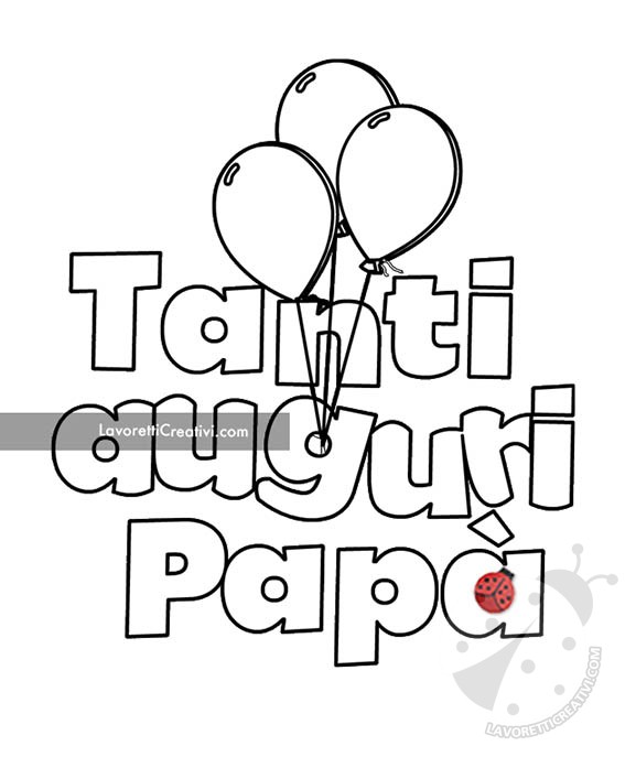 auguri compleanno papa