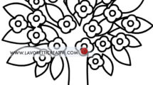 albero primavera disegno