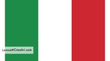 colori bandiera italiana